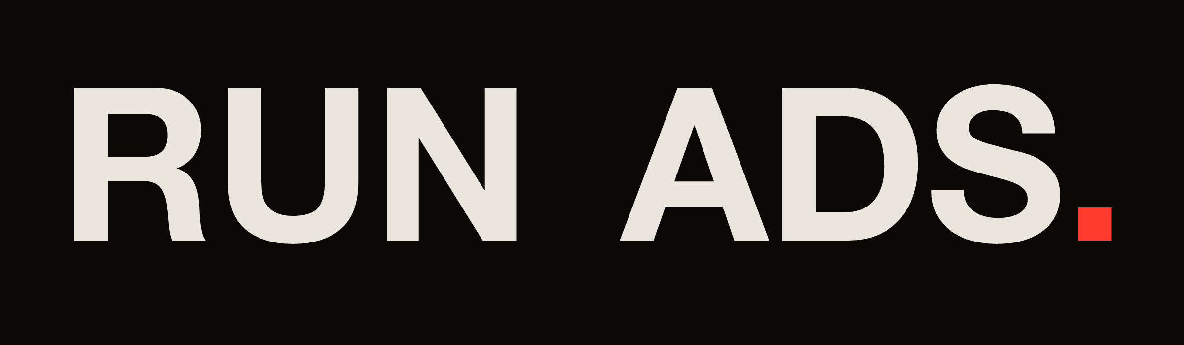 Run Ads